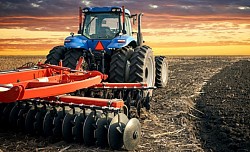 Ploughing machine